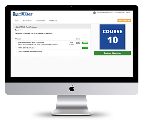 Course 10 IOMI Certification